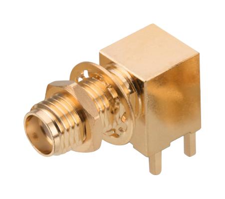 60311042114502 RF COAX CONN, SMA R/A JACK, 50 OHM, PCB WURTH ELEKTRONIK