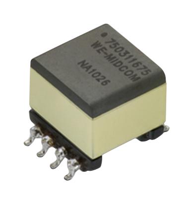 750370058 PULSE TRANSFORMER, 25UH, 1:1 WURTH ELEKTRONIK