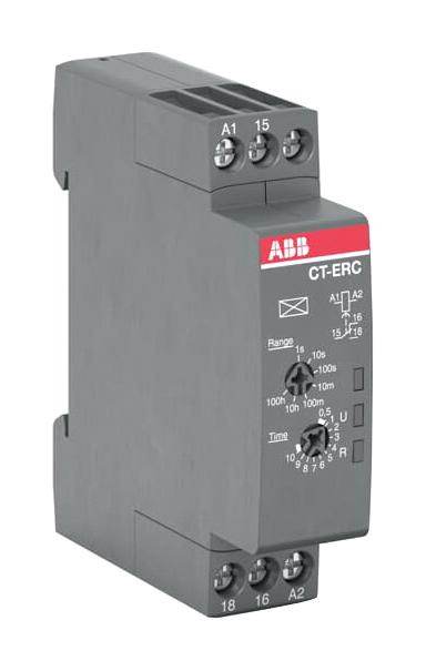 1SVR508100R0000 TIME RELAY, 0.05S-100H, ON-DELAY, SPDT ABB