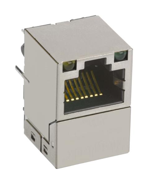 G55-122N-155 RJ45 CONN, JACK, 8P8C, 1PORT, TH BEL MAGNETIC SOLUTIONS