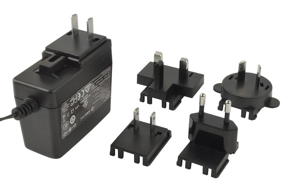 SMI18-9-V-P5 ADAPTER, AC-DC, 9V, 2.2A CUI