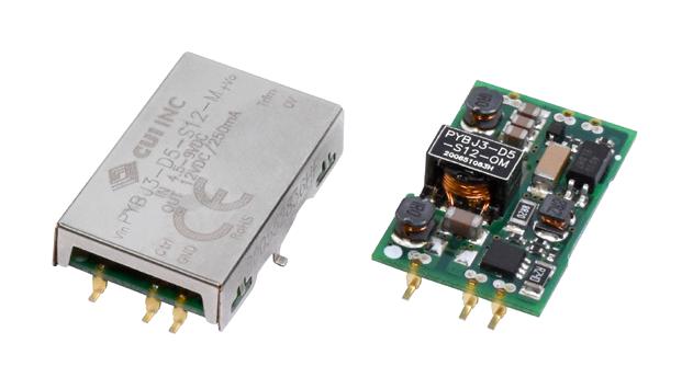 PYBJ3-D5-S24-OM DC-DC CONVERTER, 24V, 0.125A CUI