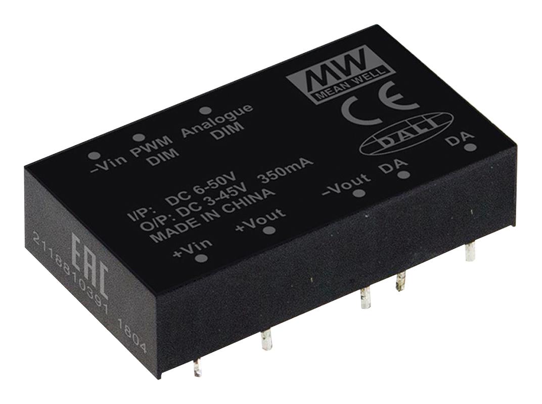 LDD-350H-DA DC-DC CONVERTER, PWM, 15.75W, TH MEAN WELL