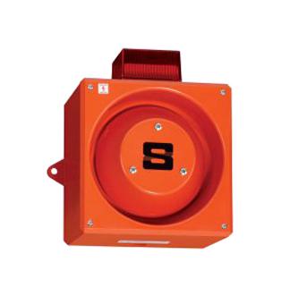 204735 SOUNDER, RED, 120DBA, 32 TONE, FLASH CLIFFORD AND SNELL