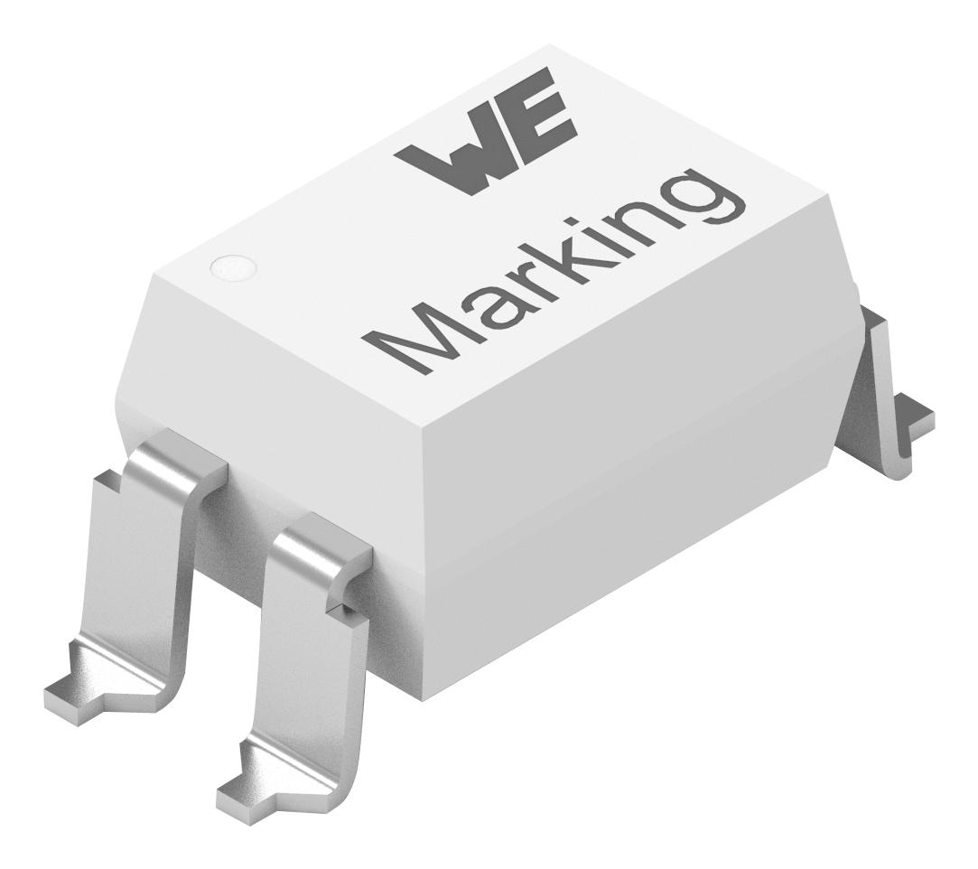 140817142000 OPTOCOUPLER, TRANSISTOR, 35V, SMDIP-4 WURTH ELEKTRONIK
