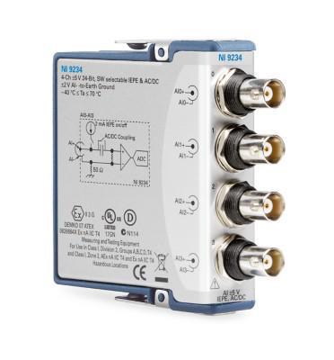 783440-01 SOUND & VIBRATION MODULE, 4CH, 51.2KSPS NI