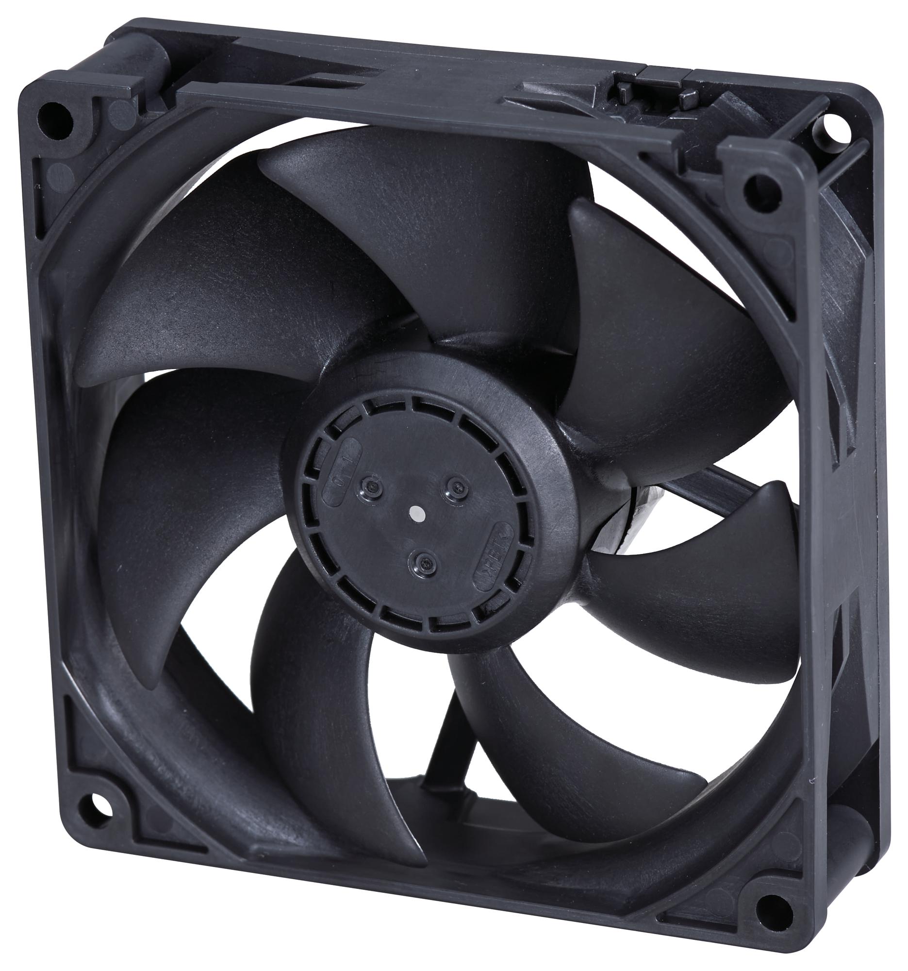 09225SA-24N-EA-D0 AXIAL FAN, 92MM, 24VDC, 51.2CFM, 32DB NMB TECHNOLOGIES