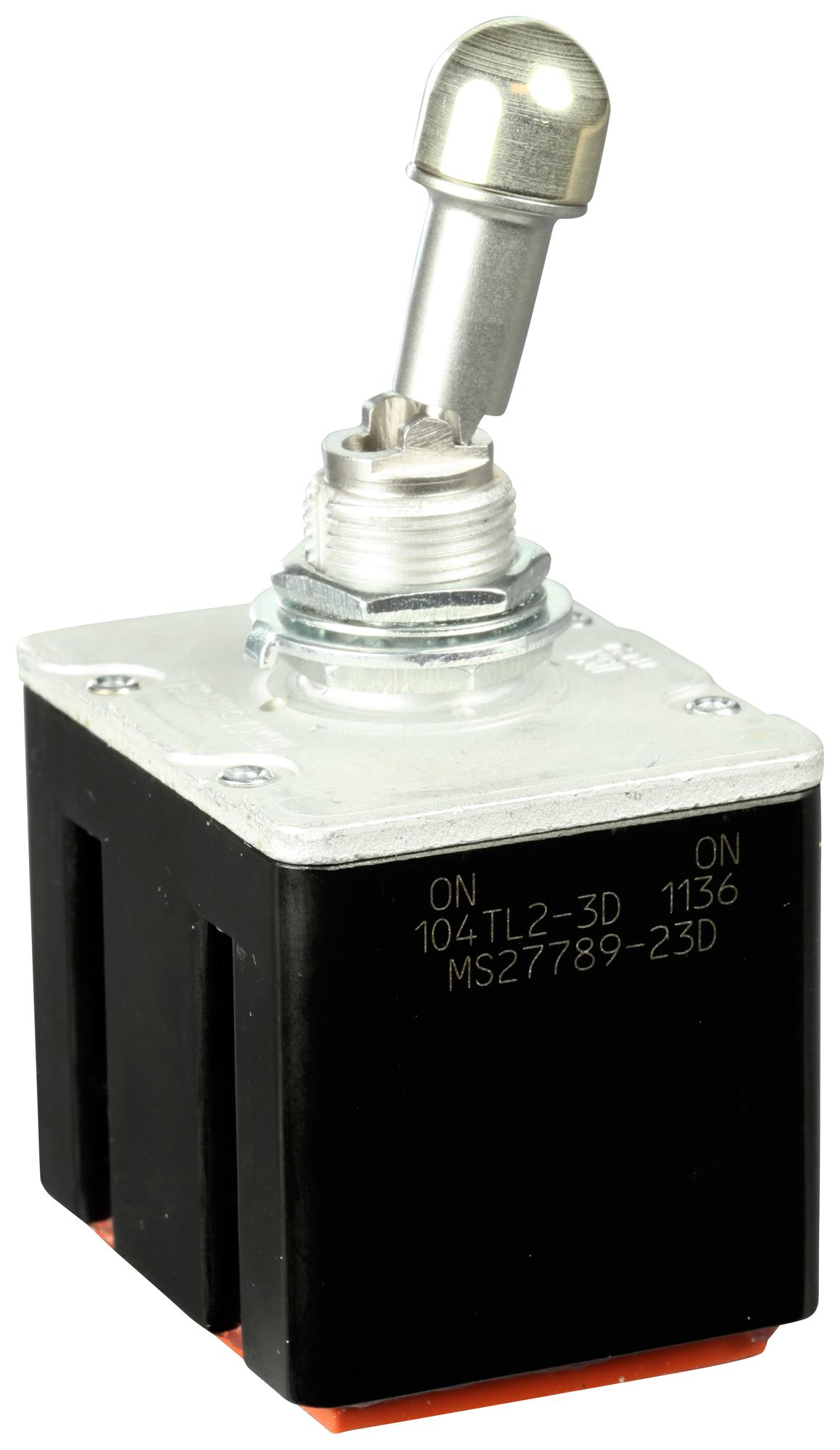 104TL2-3 TOGGLE SWITCH, 4PDT, 7.5A, 277VAC/250VDC HONEYWELL