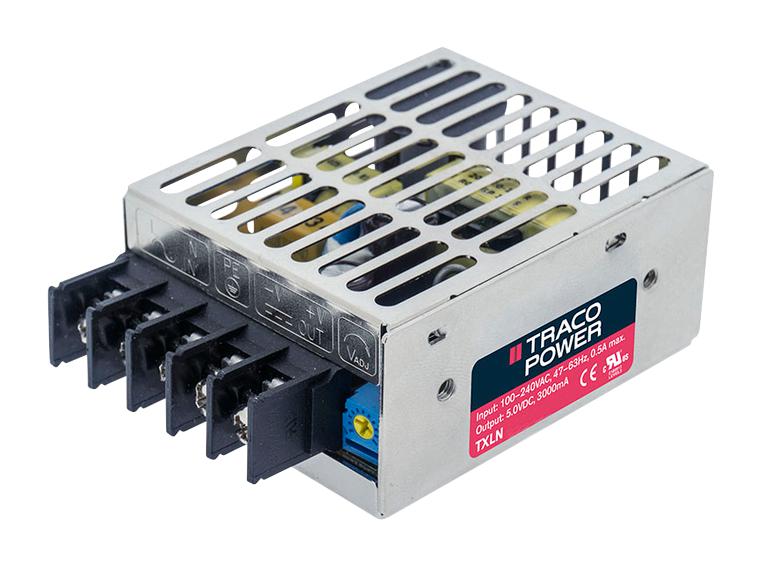 TXLN 018-124 POWER SUPPLY, AC-DC, 24V, 0.75A TRACO POWER