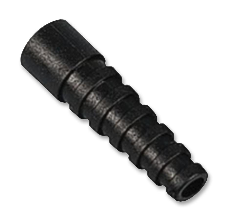 CN03140 STRAIN RELIEF, RG59, BLACK, PK10 MULTICOMP