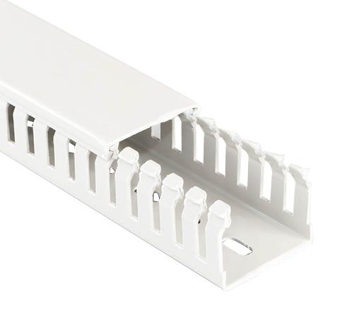 23632100Y NARROW SLOT DUCT, PVC, WHT, 100X75MM BETADUCT