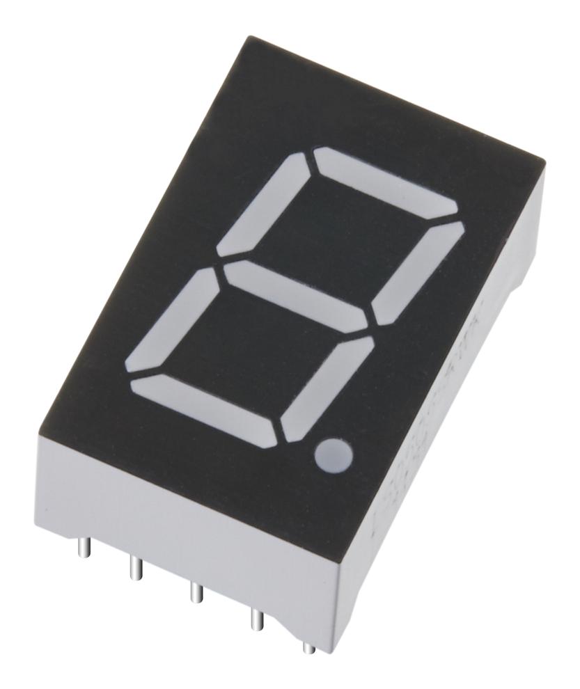 MP006831 DISPLAY, 7 SEGMENT LED, 0.56", RED, 5MCD MULTICOMP PRO