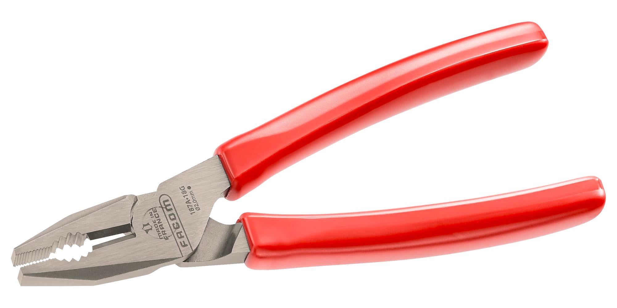 187A.18G COMBINATION PLIER, 2MM, 185MM L FACOM