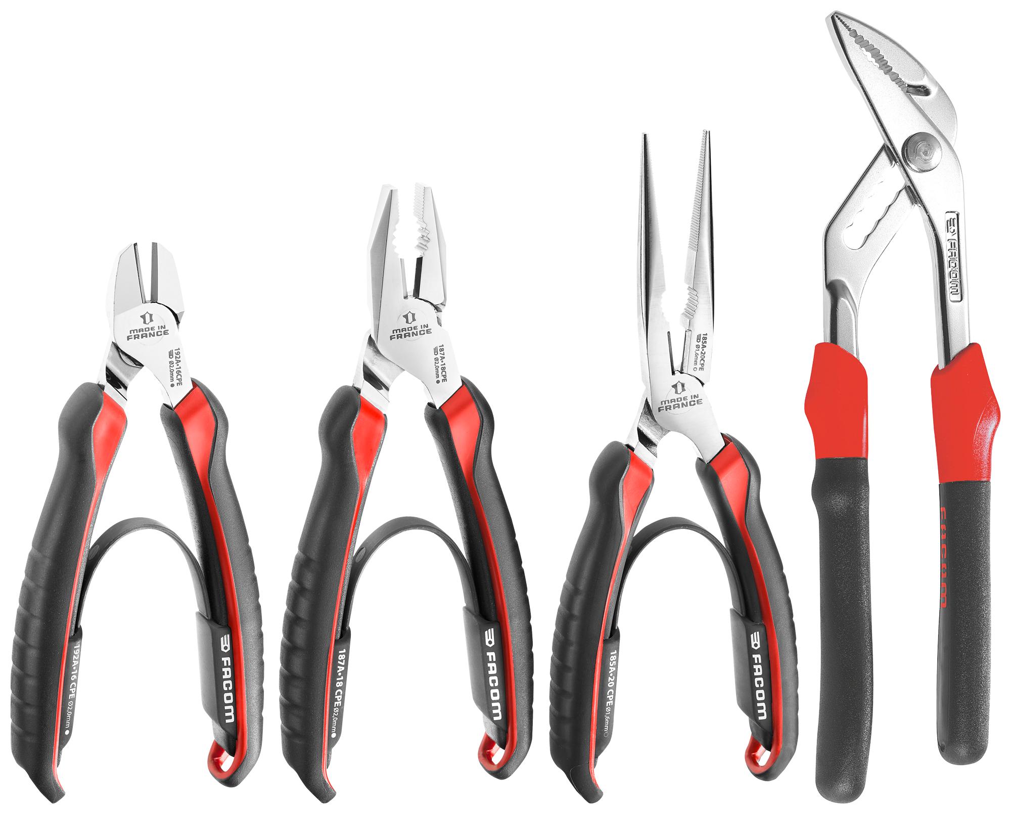 CPE.A1 PLIER SET, 4PC FACOM