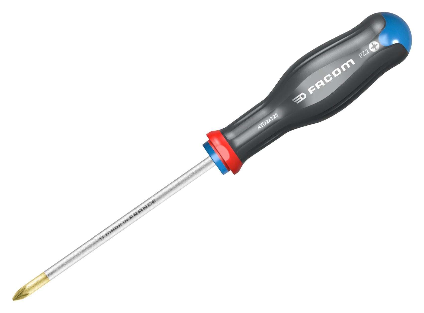 ATD2X125 SCREWDRIVER, PZ2, 125MM, 245MM FACOM