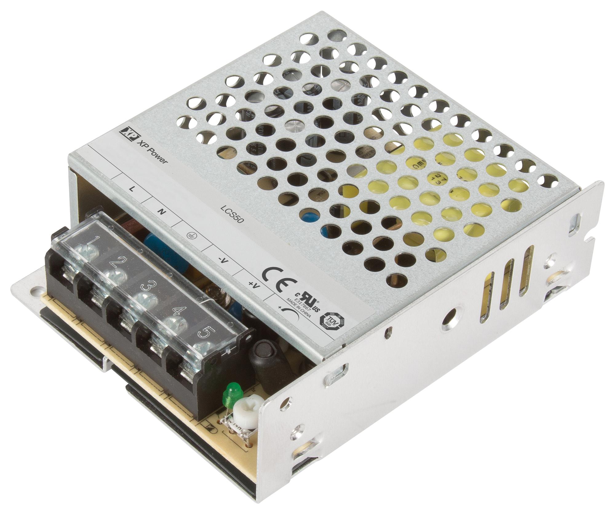 LCS50US12 POWER SUPPLY, AC-DC, 12V, 4.2A XP POWER