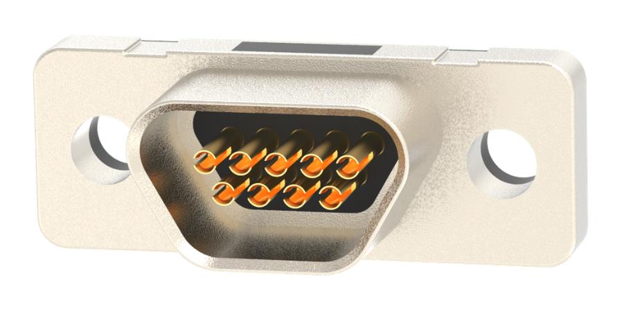 580-M09-213L002 MICRO-D SUB CONN, RCPT, 9POS, SOLDER NORCOMP