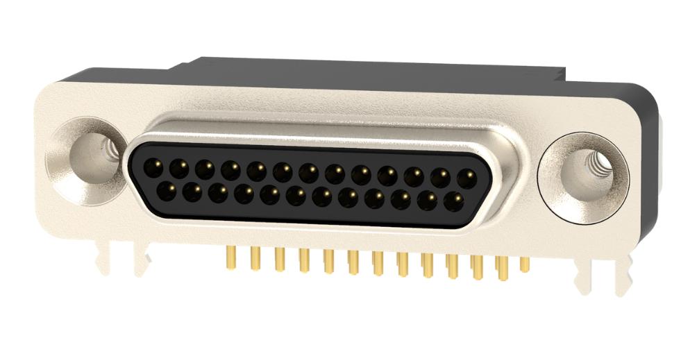 581-M25-113L461 MICRO-D SUB CONN, R/A PLUG, 25POS/SOLDER NORCOMP