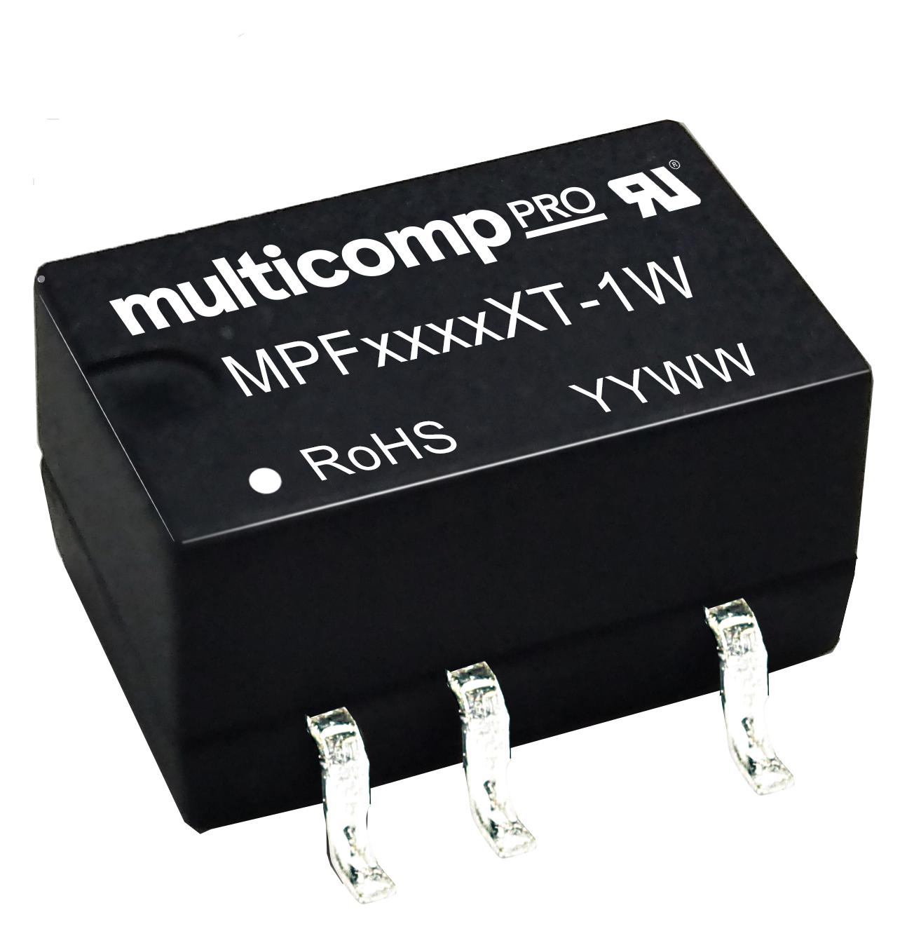 MPF2409XT-1W DC-DC CONVERTER, 9V, 0.111A MULTICOMP PRO