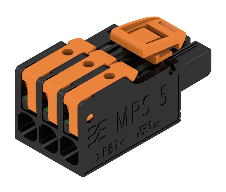2741680000 TERMINAL BLOCK, PLUGGABLE, 3POS, 14AWG WEIDMULLER