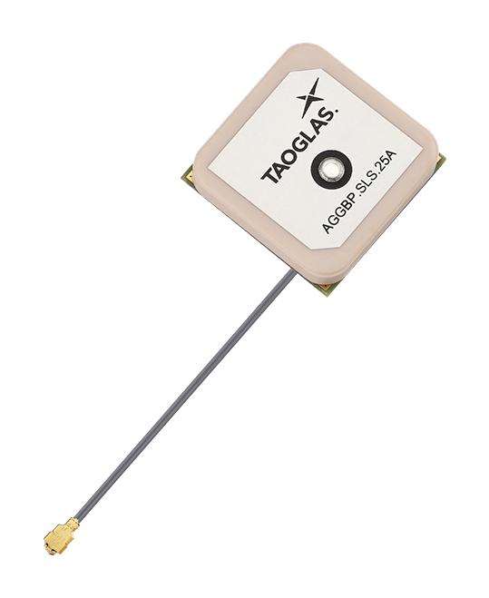 AGGBP.SLS.25A.07.0060A RF ANTENNA, PATCH, 1.602GHZ, I-PEX CONN TAOGLAS