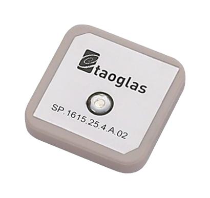 SP.1615.25.4.A.02 RF ANTENNA, PATCH, 1.615GHZ, ADHESIVE TAOGLAS