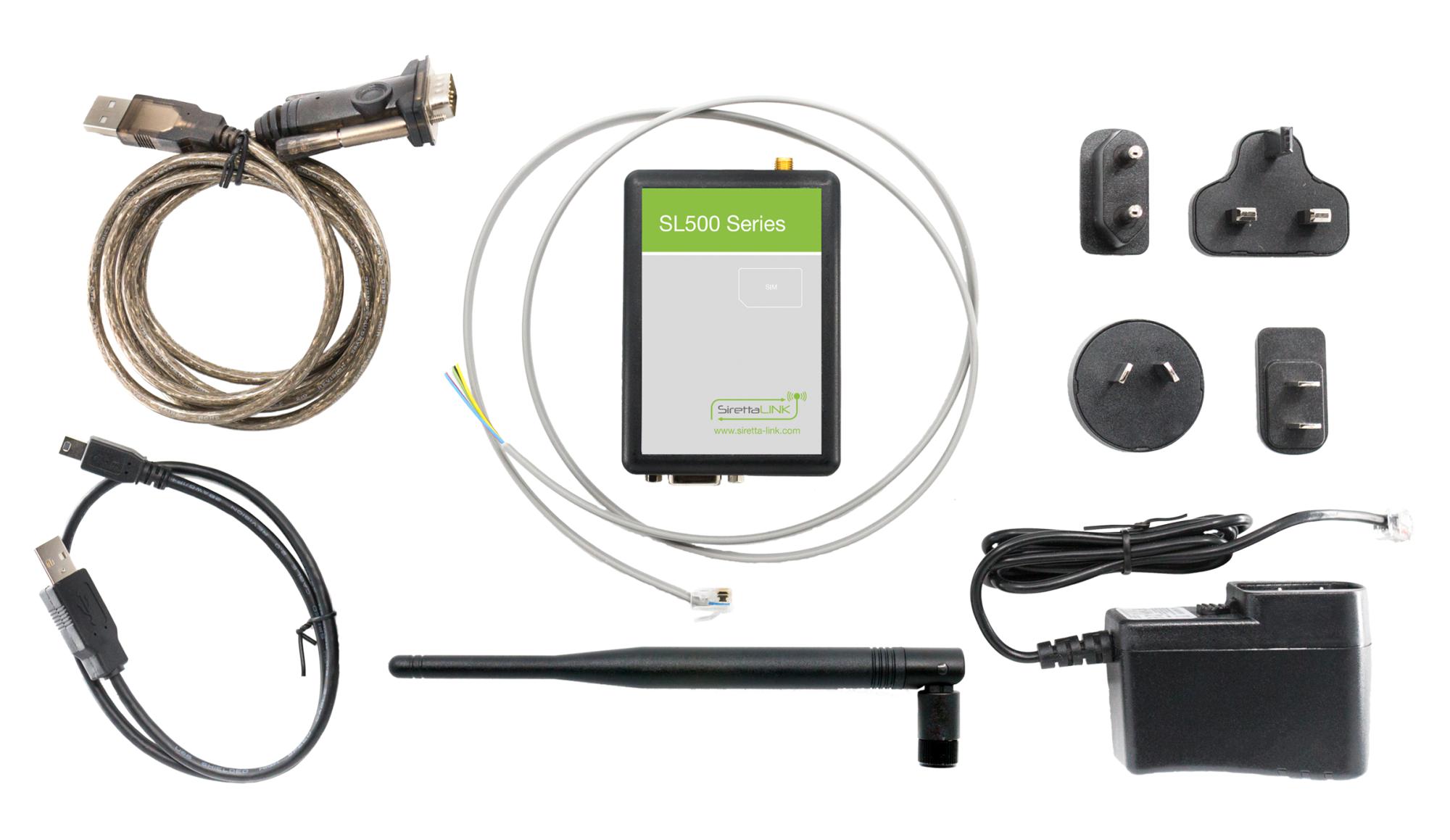 SL500-LTE1 (EU) STARTER KIT EUROPEAN REGION MODEM STARTER KIT SIRETTA