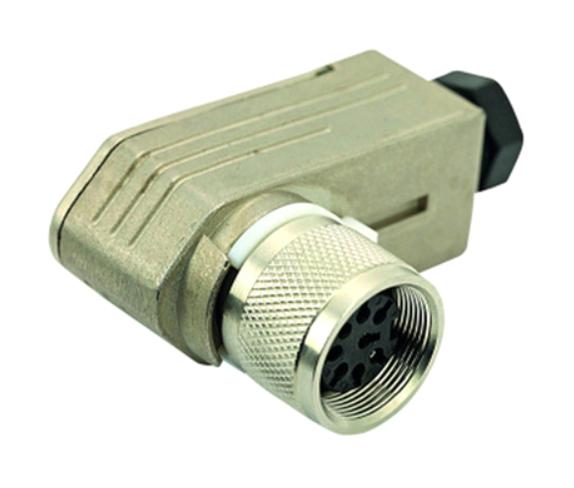 C09111F0060002U CIRCULAR CONN, R/A RCPT, 6POS, CABLE AMPHENOL SINE/TUCHEL