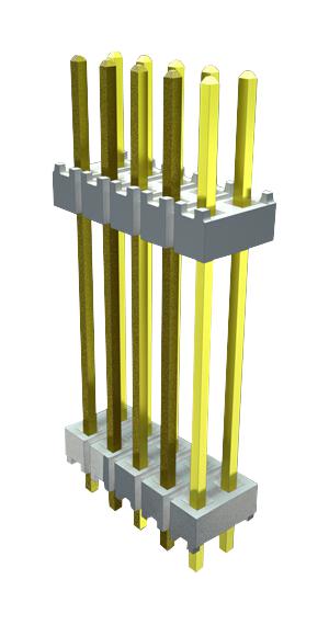 HW-16-08-T-S-264-133 CONN, HEADER, 16POS, 1ROW, 2.54MM SAMTEC