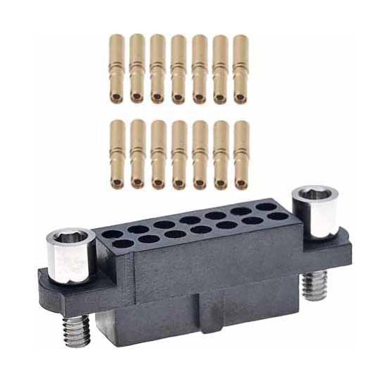 M80-4811805 CONNECTOR, RCPT, 18POS, 2ROW, CRIMP HARWIN