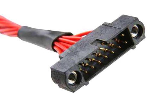 M80-5611005 CONNECTOR, PLUG, 10POS, 2ROW, CRIMP HARWIN
