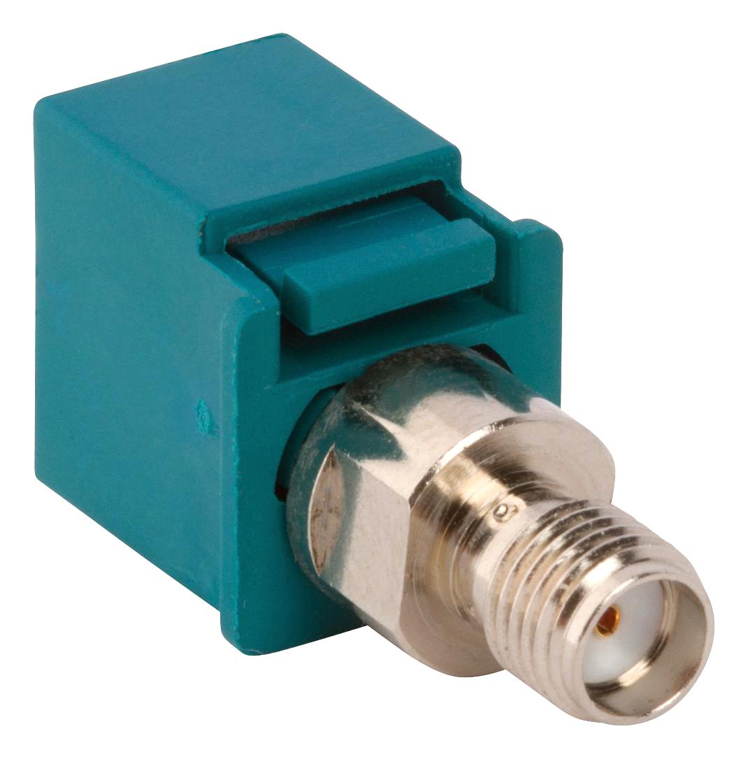 APH-FKJ-SMAJ RF ADAPTER, FAKRA JACK-SMA JACK, 50 OHM AMPHENOL RF