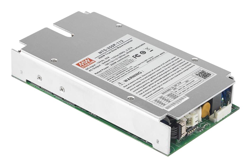 NTS-250P-224 DC/AC INVERTER, 24V, 230V MEAN WELL