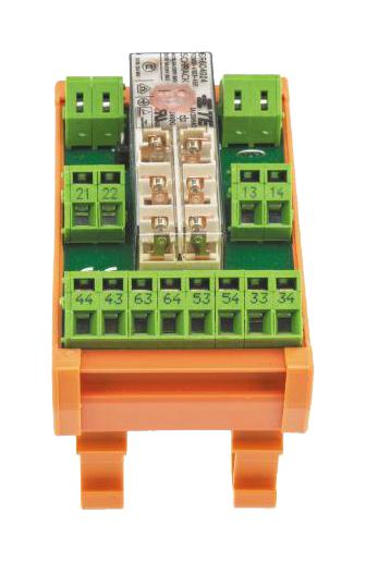 SR6ZC024 POWER RLY, 5PST/SPST, 24VDC, 8A/DIN RAIL SCHRACK - TE CONNECTIVITY