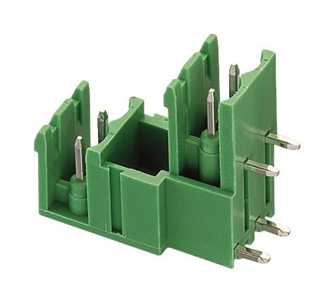 691335510004 TERM BLOCK, 2 LEVEL, R/A HDR, 4POS, TH WURTH ELEKTRONIK