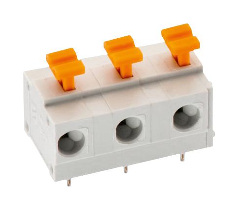 691411910003 TB, WIRE TO BRD, R/A, 3WAY, 16AWG WURTH ELEKTRONIK