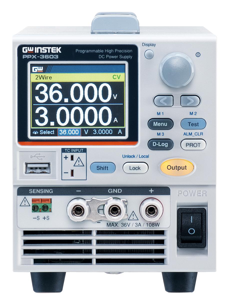 PPX-3603 POWER SUPPLY, BENCH TOP, PROGRAMMABLE GW INSTEK