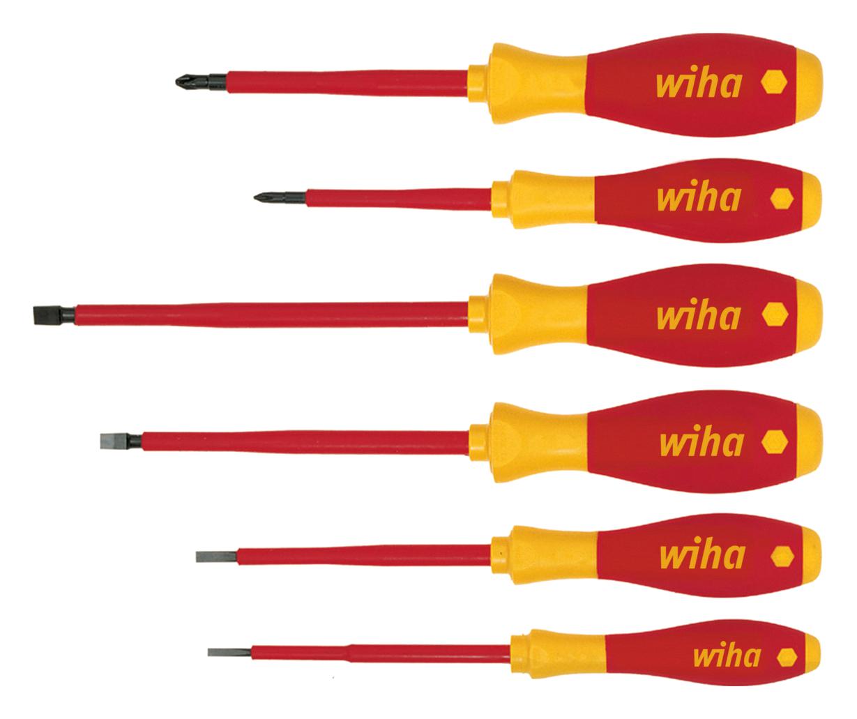 00833 SCREWDRIVER SET, 6PIECES WIHA