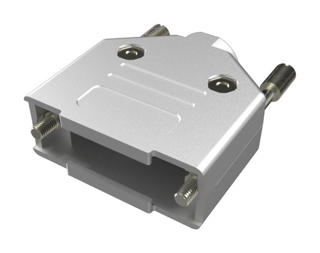 8655AZET1A11KLF D-SUB HOOD, 180 DEG, DE, METALLIZED AMPHENOL ICC