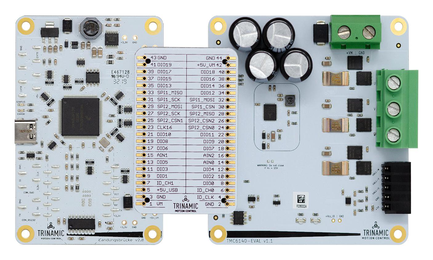 TMC6140-EVAL-KIT EVAL BOARD, BLDC, PMSM, SERVO MOTOR TRINAMIC / ANALOG DEVICES