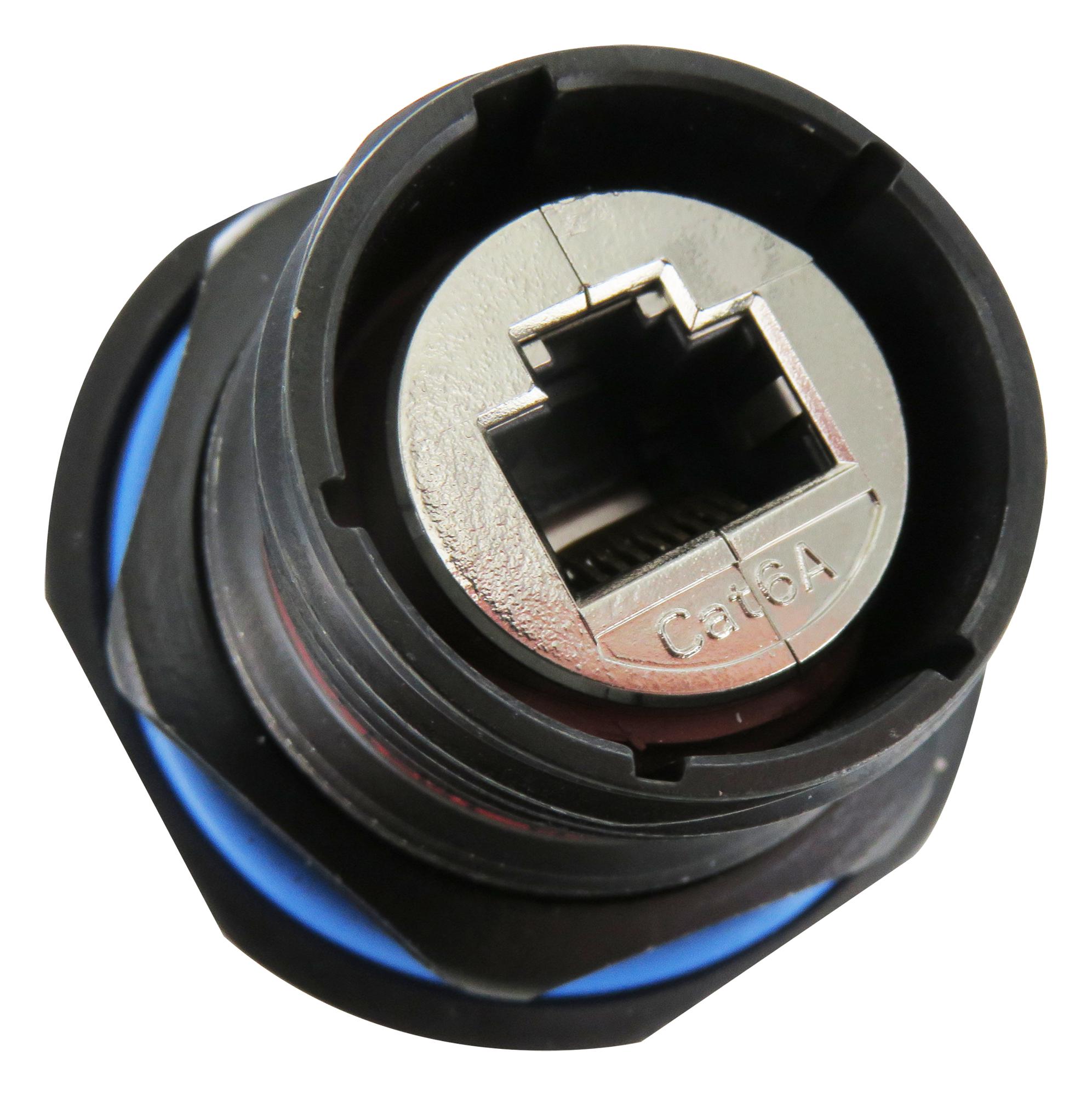 RJF6A7SA1ZN ADAPTOR, RJ45 8P JACK-JACK, CAT6A AMPHENOL SOCAPEX