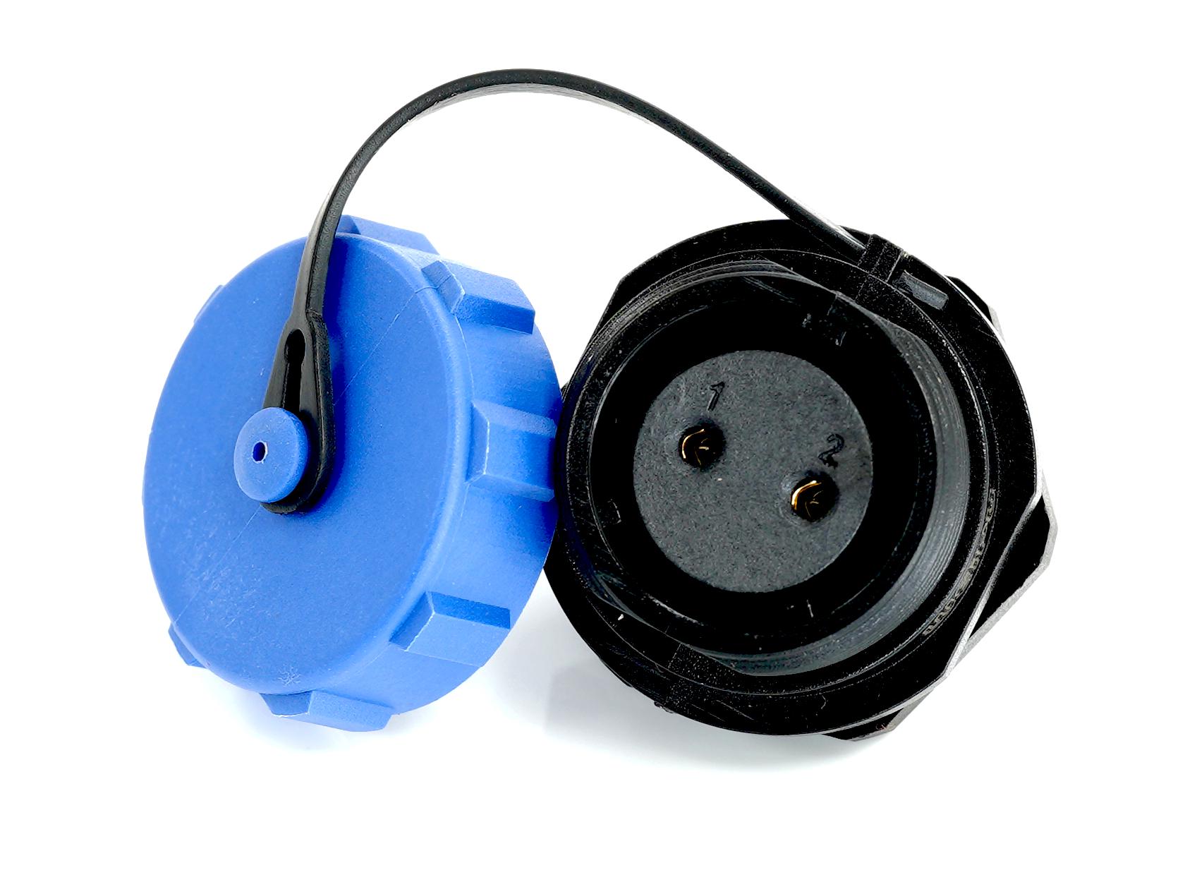 MP007578 CIRCULAR CONN, RCPT, 2POS, PANEL MULTICOMP PRO