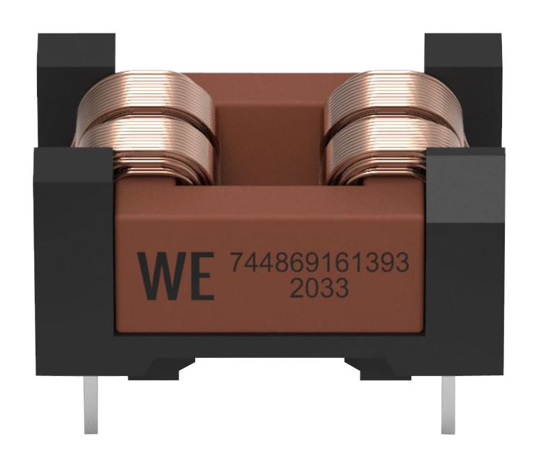 744869161393 COMMON MODE CHOKE, 39MH, 0.85A, 250VAC WURTH ELEKTRONIK