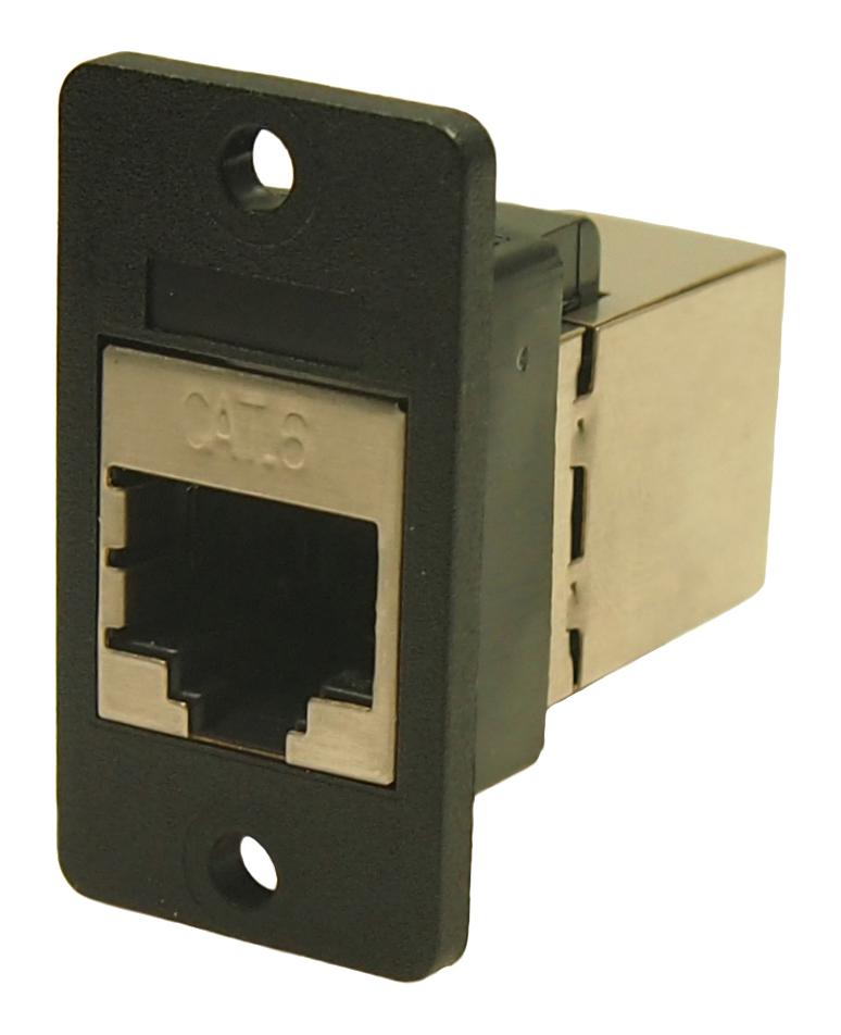 CP30622SX1 ADAPTR, RJ45 JACK-JACK, 8P8C, CAT6 CLIFF ELECTRONIC COMPONENTS