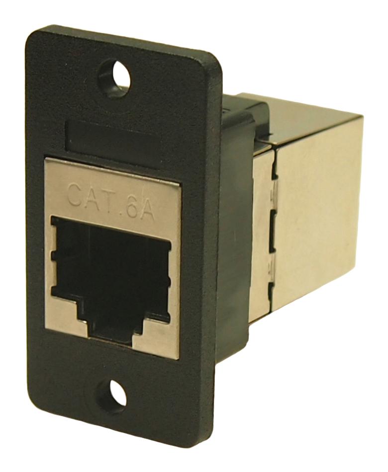 CP30625SX1 ADAPTR, RJ45 JACK-JACK, 6P4C, CAT6A CLIFF ELECTRONIC COMPONENTS