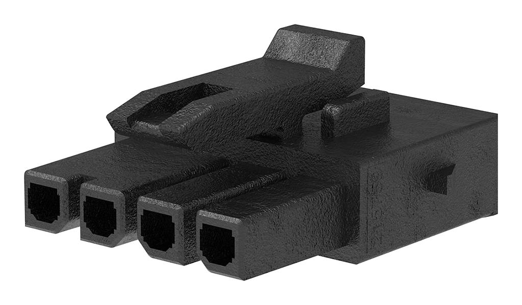 215759-1004 CONNECTOR HOUSING, RCPT, 4POS, 3MM MOLEX