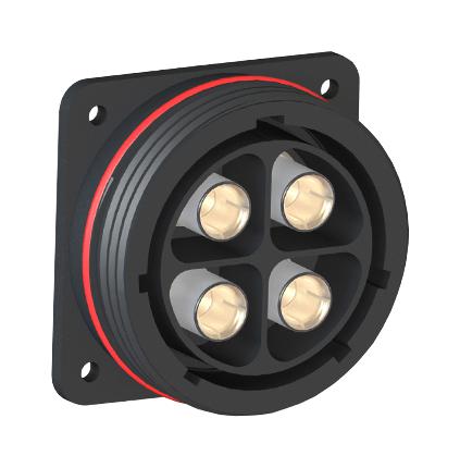 PXP9052/04/S CIRCULAR CONN, RCPT, 4POS, PANEL BULGIN LIMITED