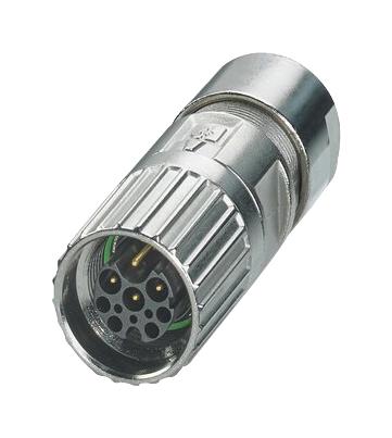 M17-8EP1N8A8002 CIRCULAR CONN, PLUG, 5+3+PE, CRIMP PHOENIX CONTACT