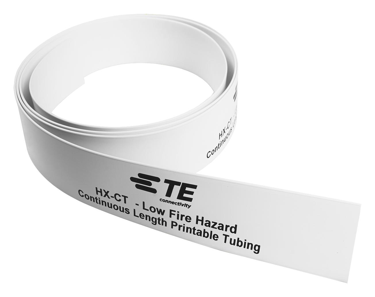EL8197-000 HEAT-SHRINK TUBING, 2:1, 6.4MM, WHITE TE CONNECTIVITY
