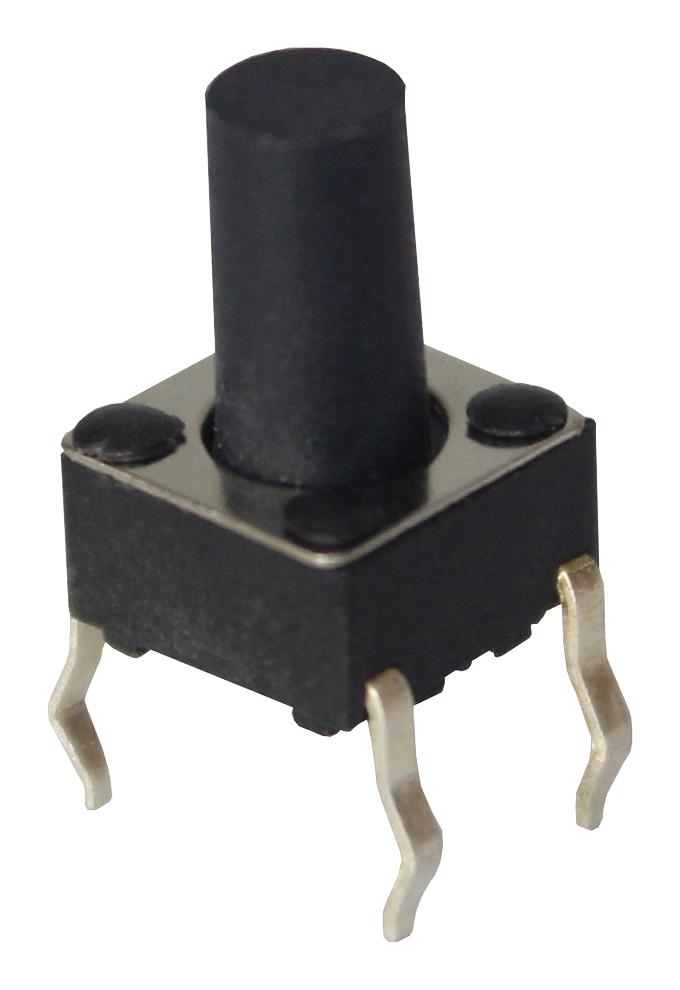 CST06S95T TACTILE SWITCH, 0.05A, 12VDC, 180GF, THT CAMDENBOSS